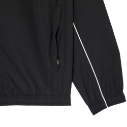 Мужская теннисная куртка Lacoste Sport Water-Repellent Trim Accent Track - black/white