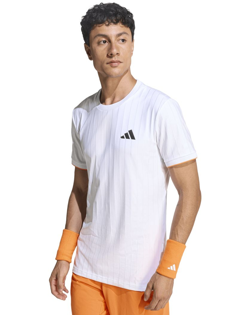 Мужская футболка Adidas Climacool+ Freelift Pro - white
