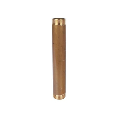 Удлинитель резьбовой STOUT SFT 0062 - 1" длина 200 мм (НР/НР, латунь без покрытия)