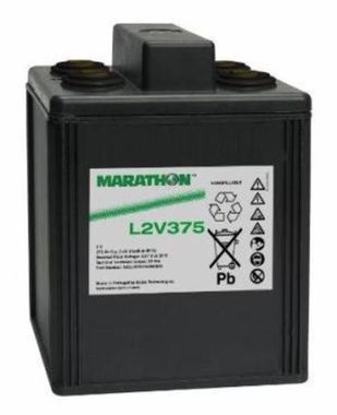 Аккумулятор Marathon L2 V375 HB ( 2V 375Ah / 2В 375Ач ) - фотография