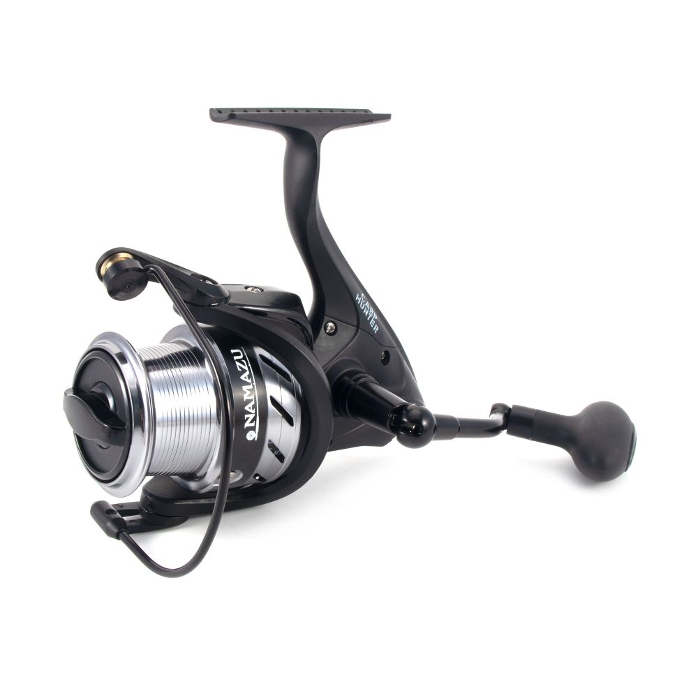 Катушка безынерционная Namazu Carp Hunter NEW CH6000, 5+1 подш., метал. шпуля + запасная графит. шпу