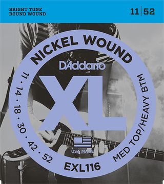 Струны для электрогитары 11-52 D'ADDARIO EXL116
