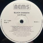 Black Sabbath ‎– Live At Last (Европа 1985г.)