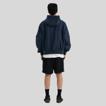 Бомбер Alpha Industries Logo L-2B Hooded Hunter Replica Blue (Синий)