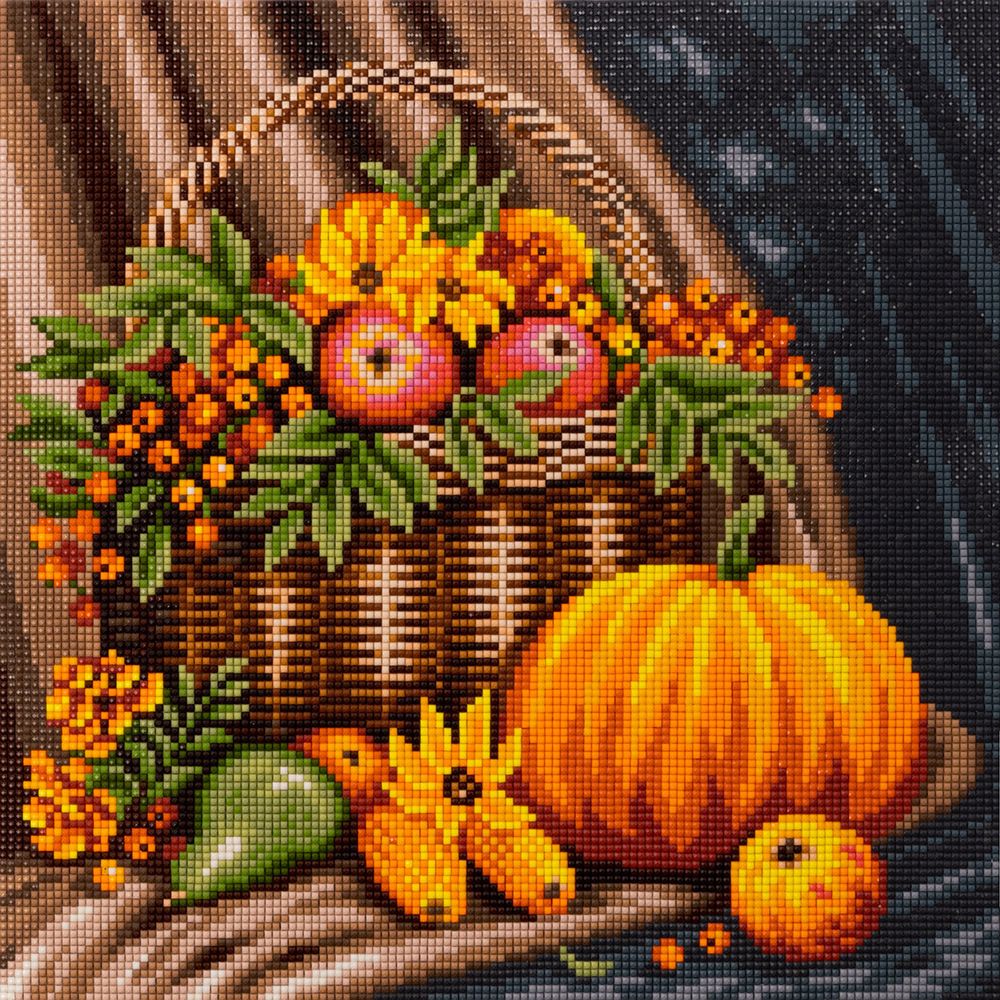 Алмазная (кристальная) мозаика Фрея, Хороший урожай, 30х30 см