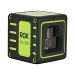 Комплект: лазерный уровень RGK ML-31G с зеленым лучом + штатив RGK F170 кронштейн RGK K-5 рулетка RGK RM3, RGK