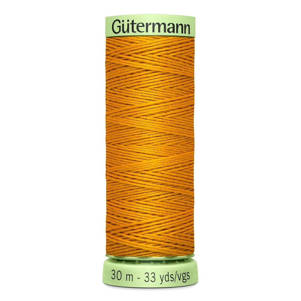 Нить Top Stitch 30/30 м для декоративной отстрочки, Gutermann, 362 оранжево-желтый