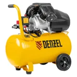 Компрессор воздушный DCV2200/50, прямой привод, 2.2 кВт, 50 литров, 380 л/мин Denzel — фото 3