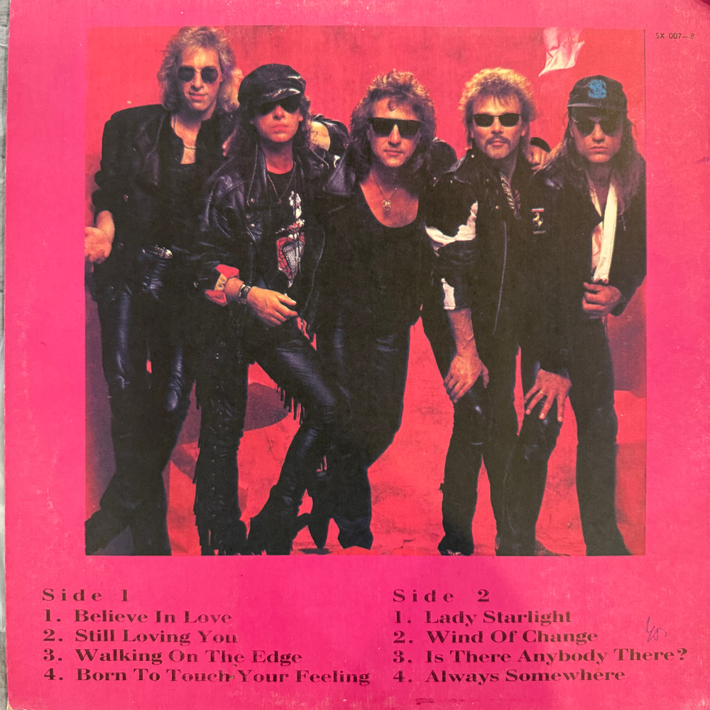 Виниловая пластинка Scorpions – Still Loving You. Volume I LP