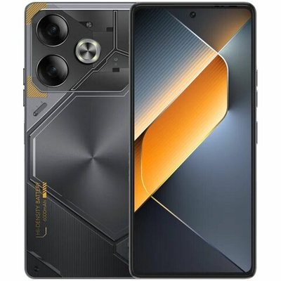 Смартфон Tecno Pova 6 8/256GB, Android 14, 120Гц, 6.8", Full HD, AMOLED, Meteorite Grey