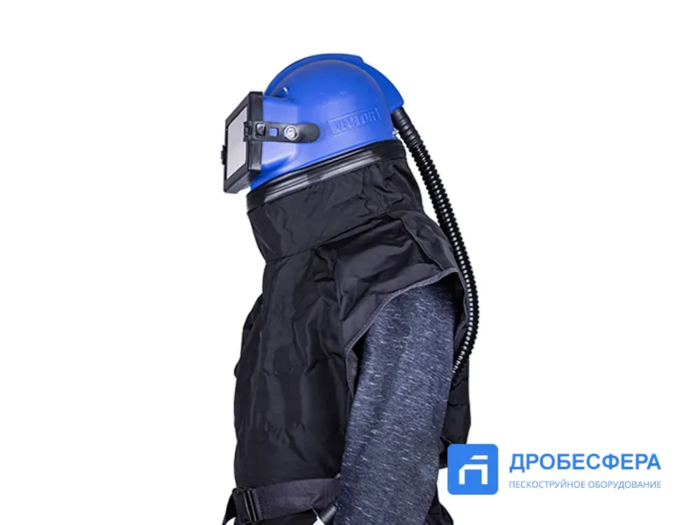 Комплект шлем пескоструйщика Vector HP с регулятором арт. 52000