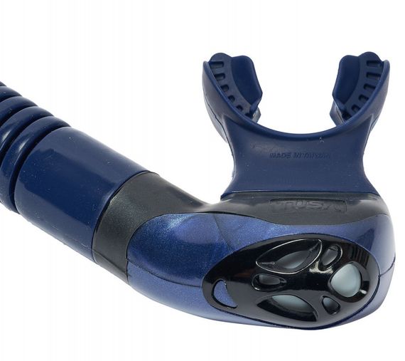 Трубка TUSA Hyperdry Elite II синий/синий
