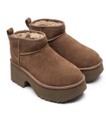Кожаные угли Classic Ultra Mini New Heights UGG - коричневый(1158311)