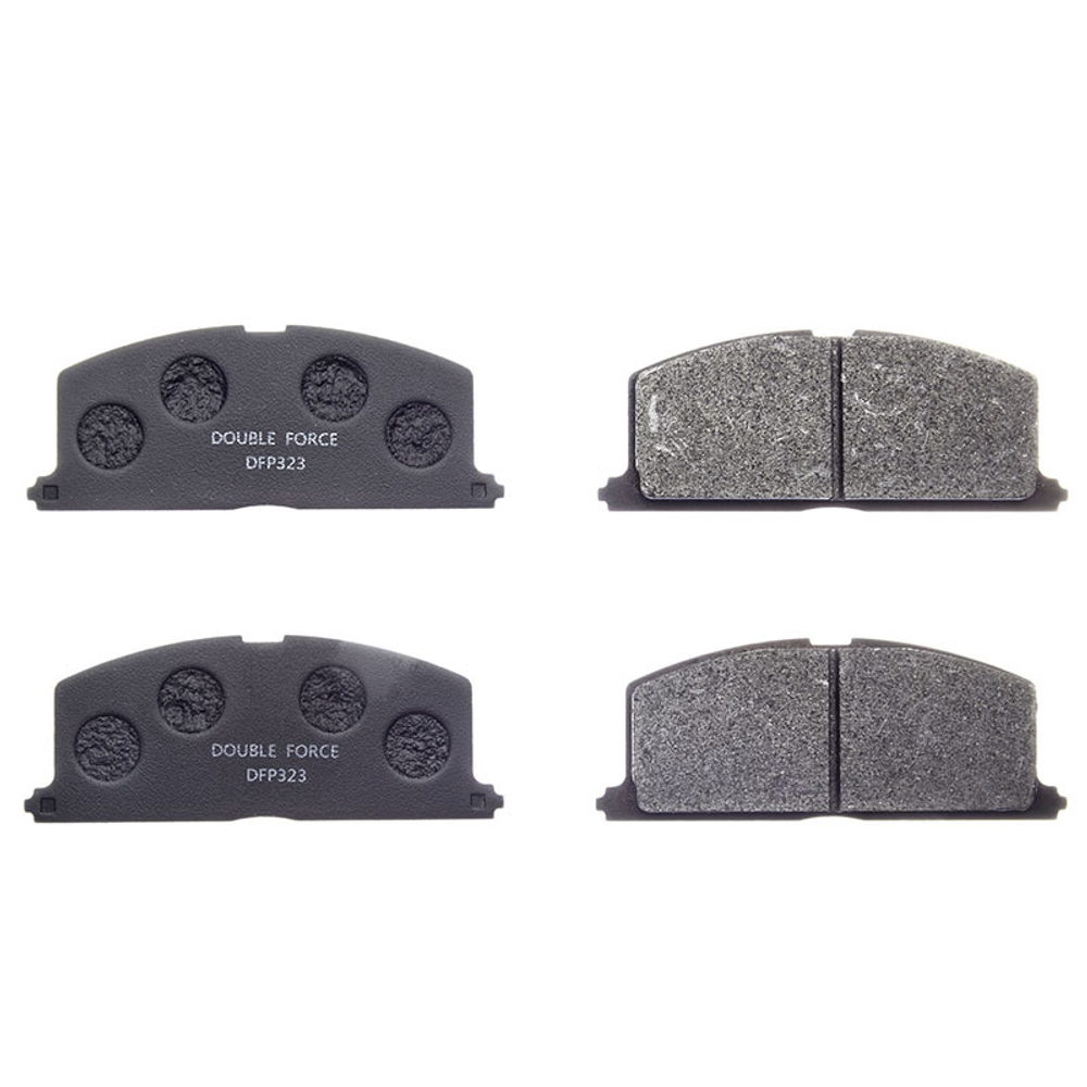 Колодки тормозные дисковые передние Double Force DFP323