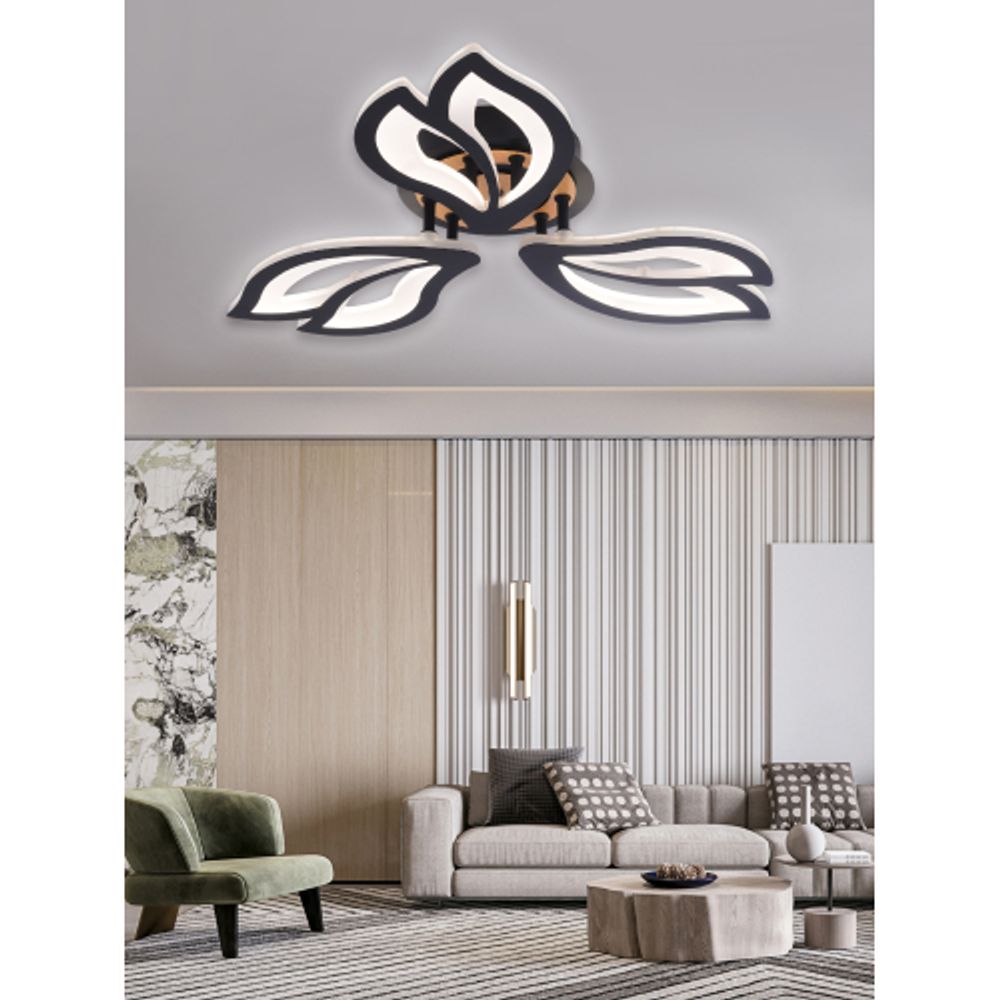 Светильник потолочный светодиодный Rivoli Lana 6195-703 LED 3000-6250К 60 Вт с пультом | Rivoli