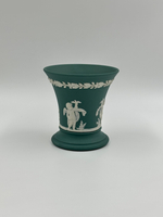 Ваза Wedgwood тёмно-зелёная