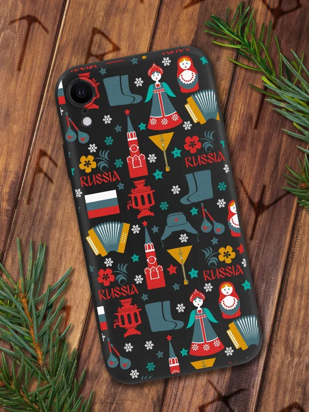 Чехол на iPhone Xr с принтом