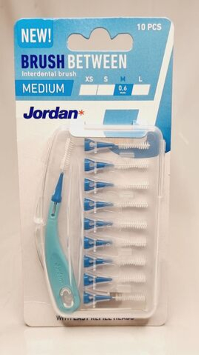 Межзубные ершики Jordan Clinic Brush Between 0,6 mm M 10шт