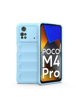 Противоударный чехол Flexible Case для Poco M4 Pro 4G