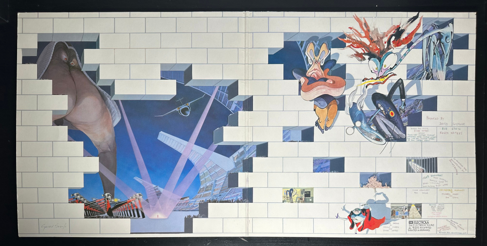 Pink Floyd - The Wall 2LP (Германия 1979г.)