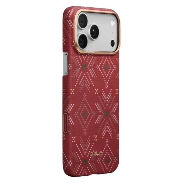 Чехол Pitaka Edge Case для iPhone 17 Pro, Красный | Scarlett