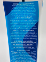 OXYGENOL Зубная паста Voima pro с растительными экстрактами, со вкусом лакрицы и ментола, без SLS, 75 мл (из Финляндии)