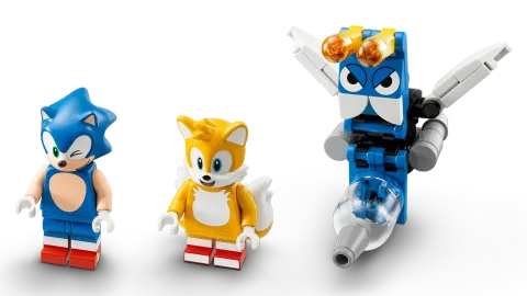 Конструктор LEGO Sonic the Hedgehog 76991 Мастерская Тейлза и самолет "Торнадо"