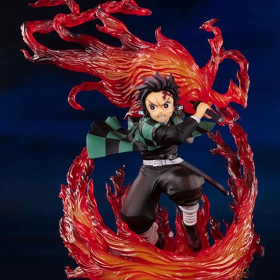 Фигурка Тандзиро Камадо, Клинок рассекающий демонов, Demon Slayer, 23 см