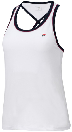 Женский топ теннисный Fila Top Jodie - белый