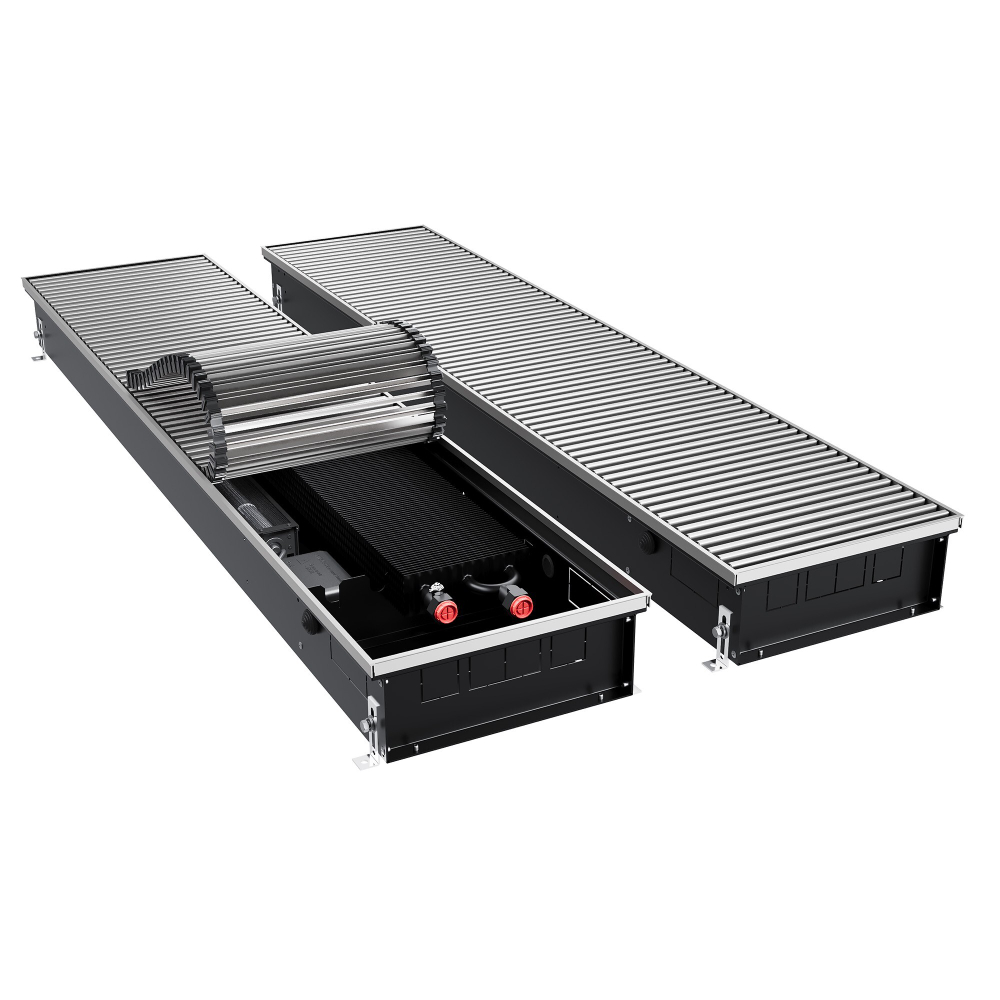 Конвектор внутрипольный Royal Thermo ATRIUM TURBO-110/300/2900-DG-U-NA