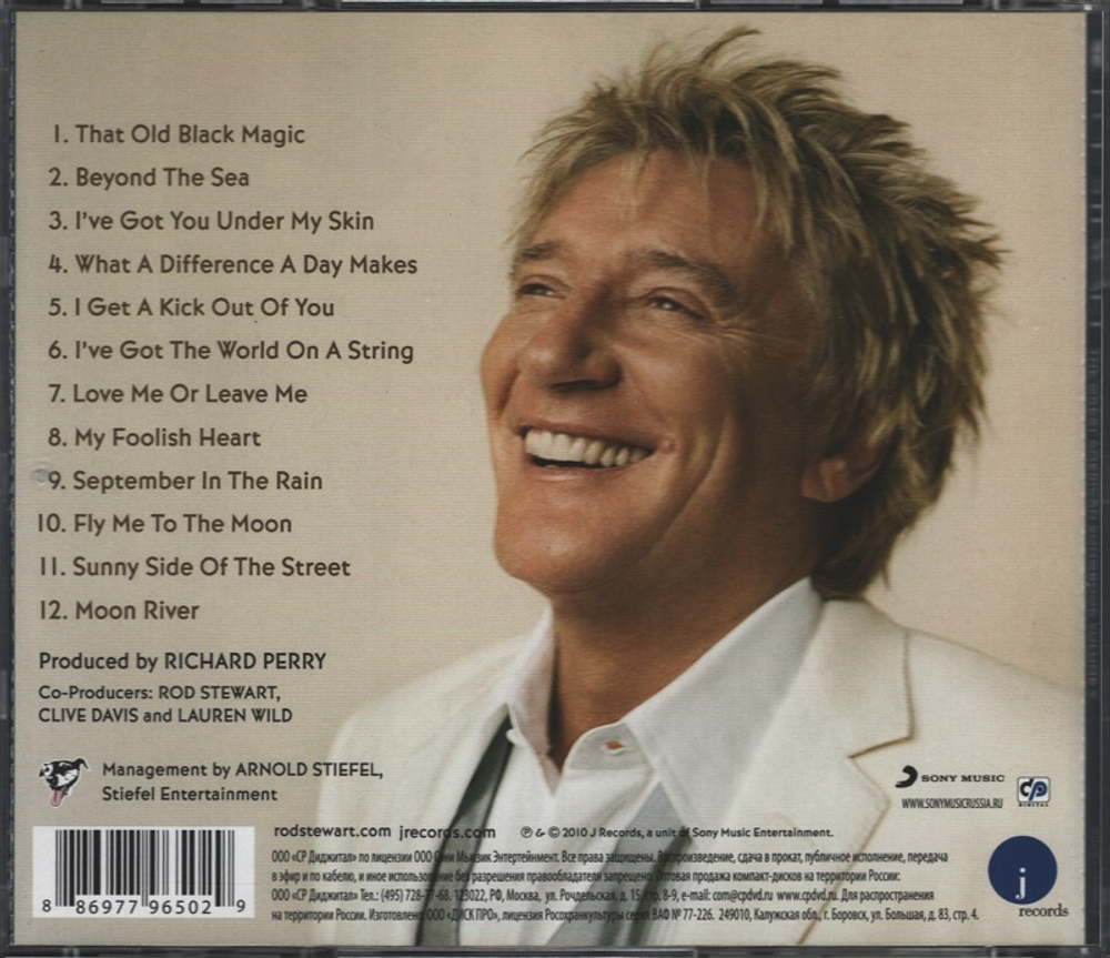 Комплект / Rod Stewart: The Great American Songbook (5CD)