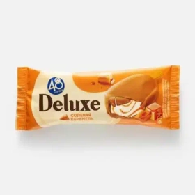 Мороженое Deluxe эскимо соленая карамель, 59 г, 48 Копеек