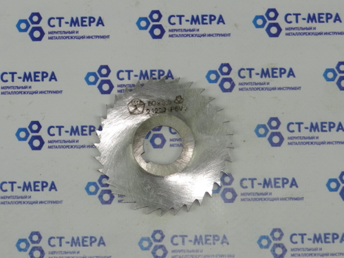 Фреза отрезная по металлу 80х3.5х22мм. z=32 Р6М5 с фаской с ш/п