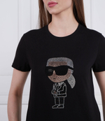 Футболка ikonik 2.0 Karl Lagerfeld - черный(230W1770)