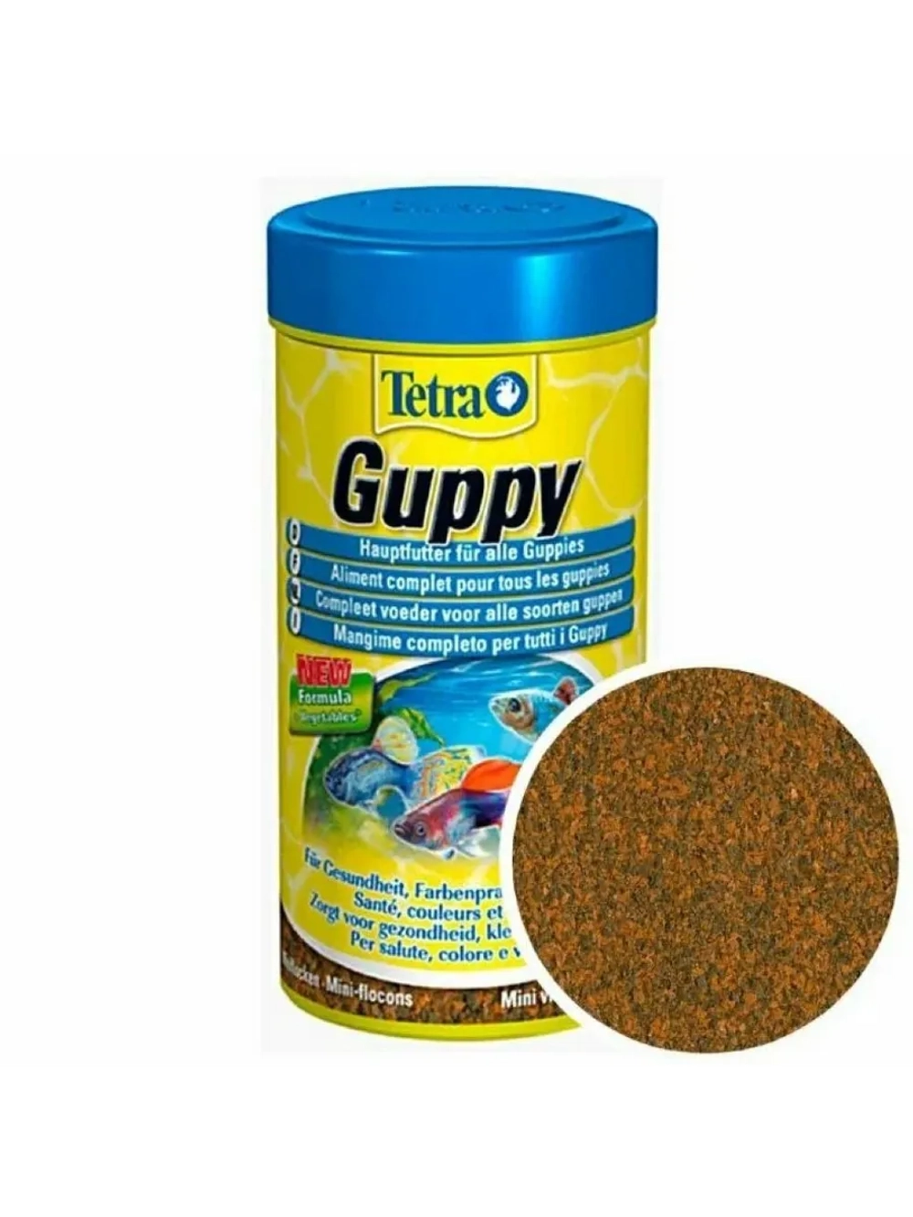 Guppy Основной корм для гуппи (хлопья) 100мл