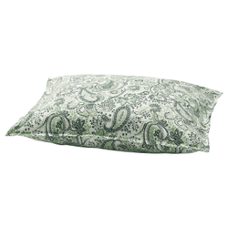 IKEA RODGERSIA  (ИКЕА РОДГЕРСИА)  -  Наволочка - зелёный/белый 50x60 см