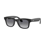 Умные очки Ray-Ban Wayfarer Matte Black / Polar Gradient Graphite, 155-53 (RW4006)