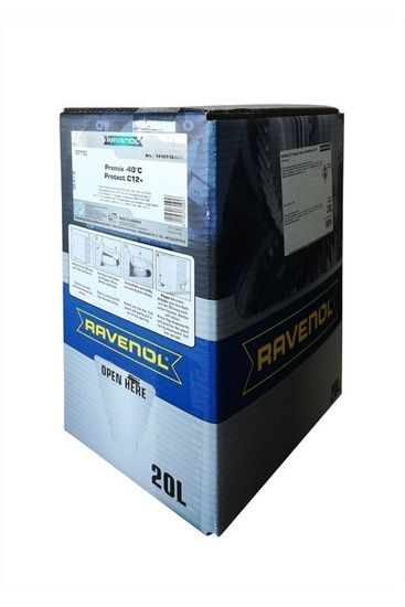 Антифриз RAVENOL OTC Protect C12+ Premix -40C (готовый) 20 Литров ecobox