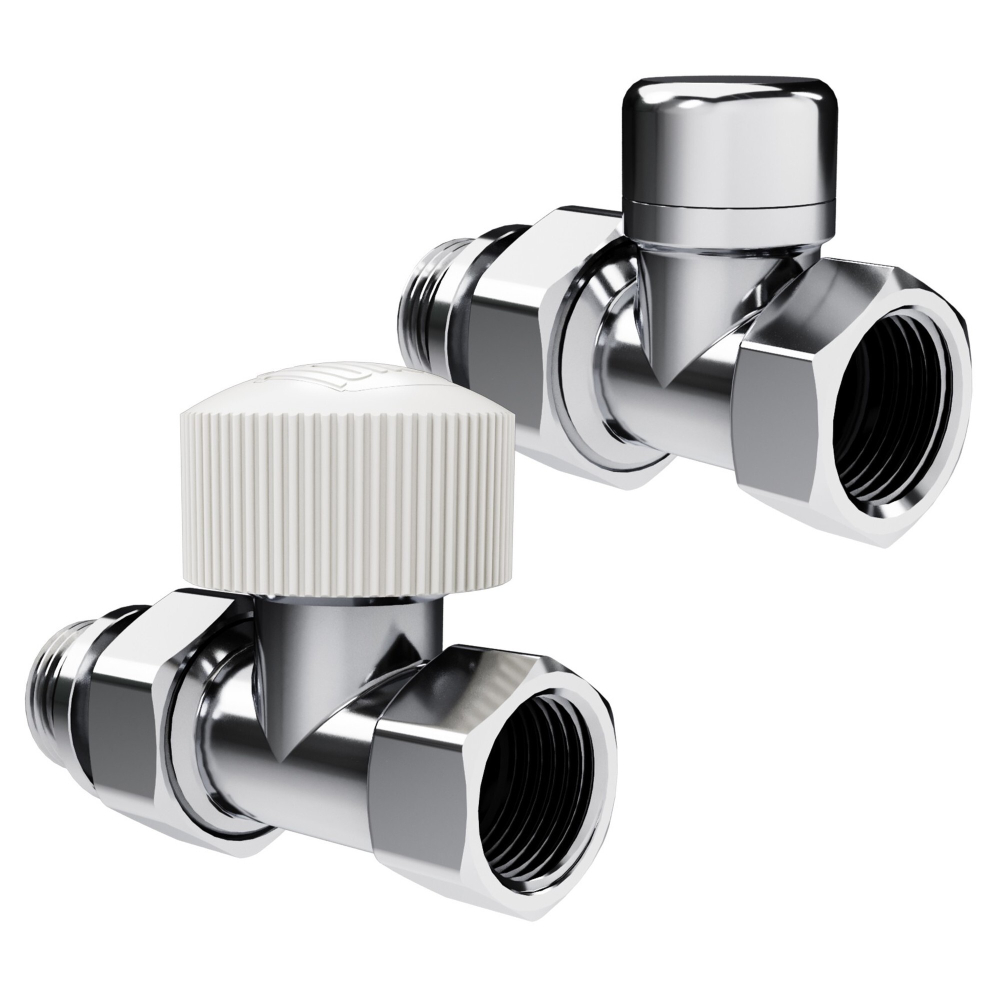 Набор термостатический прямой Royal Thermo Design 1/2quot;М30х1,5 (Хром)