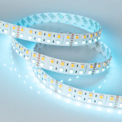 Светодиодная лента RT 2-5000 24V RGB-Warm 2x2 (5060, 720 LED, LUX) (Arlight, 32 Вт/м, IP20) 012327(1)
