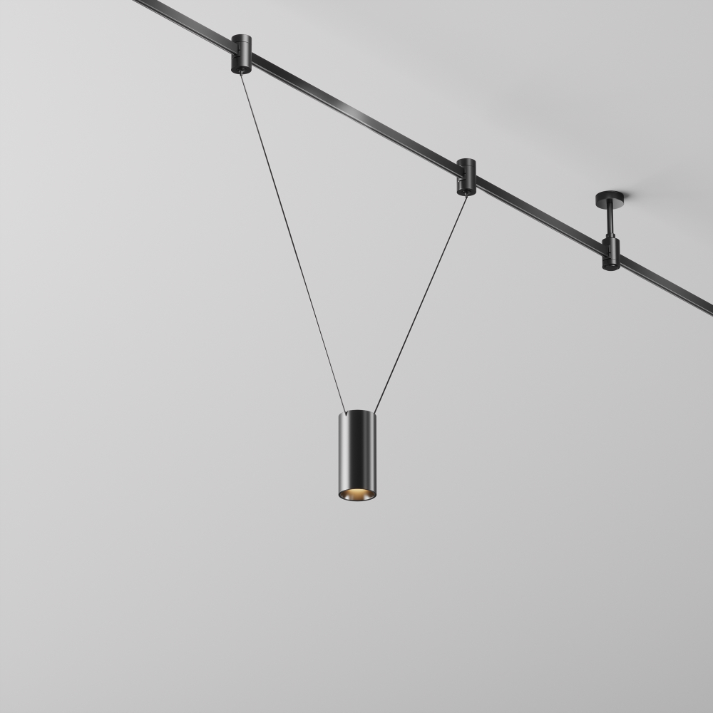 Магнитный трековый светильник Maytoni FLARITY Focus Led TR157-1-12W3K-B