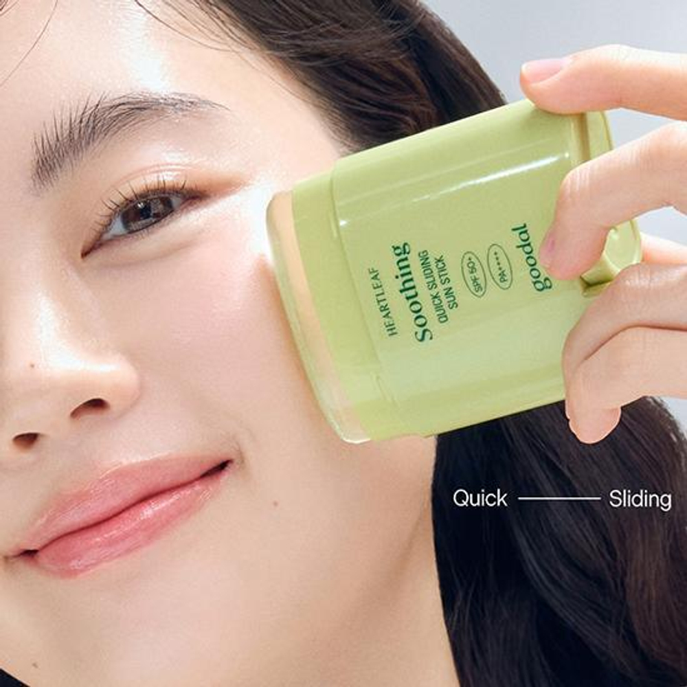 Goodal Heartleaf Soothing Quick Sliding Sun Stick 50+ PA++++