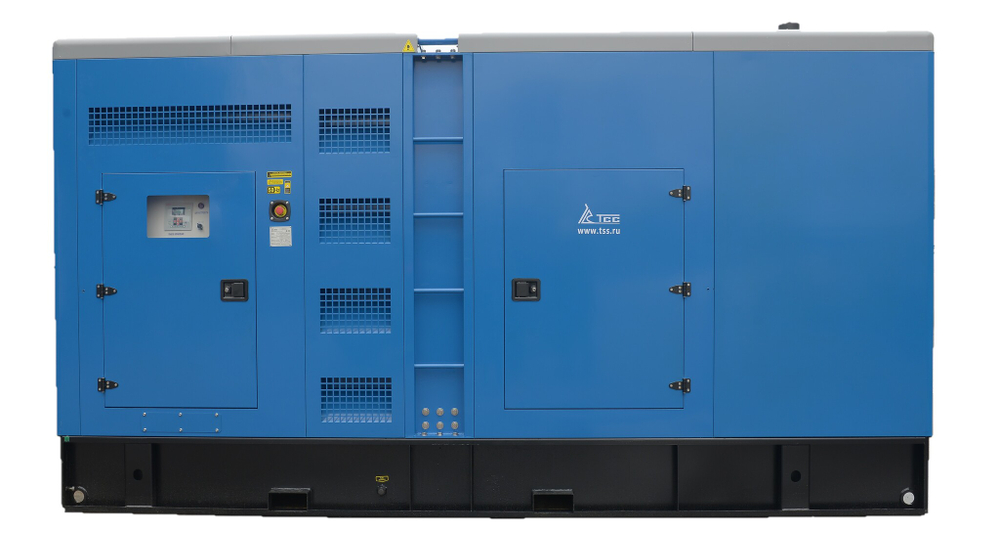 Дизельный генератор ТСС АД-400С-Т400-2РКМ17 Doosan в кожухе с автозапуском