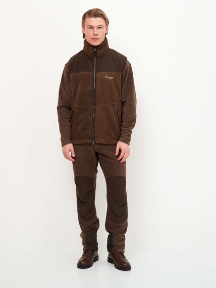 Жилет флисовый Canadian Camper FOKEL, цвет brown