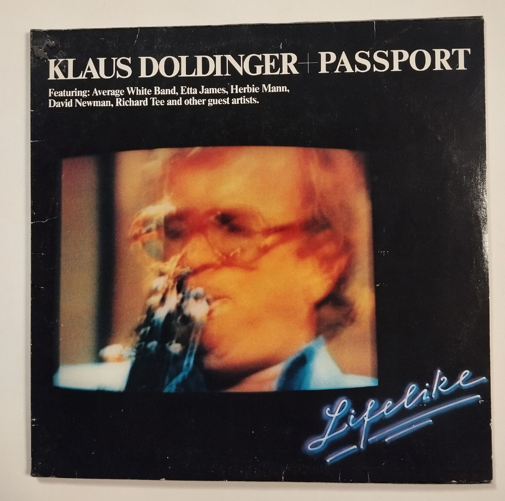 Винтажная виниловая пластинка LP Klaus Doldinger Passport Lifelike (Germany 1980)
