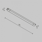 Накладной светильник Maytoni Technical Basis TR000-1-24W3K-W_1