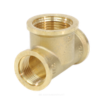 Тройник латунь переходной Ду 25х20х25 (1"х3/4"х1") ВР VALFEX VF.750.L.100.034.100