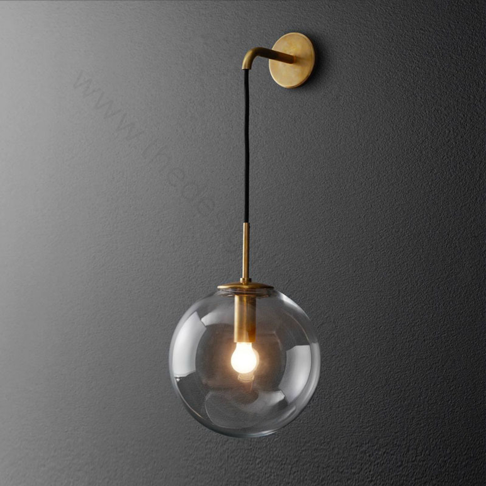 Wall design lamp Languedoc  ( Amber )