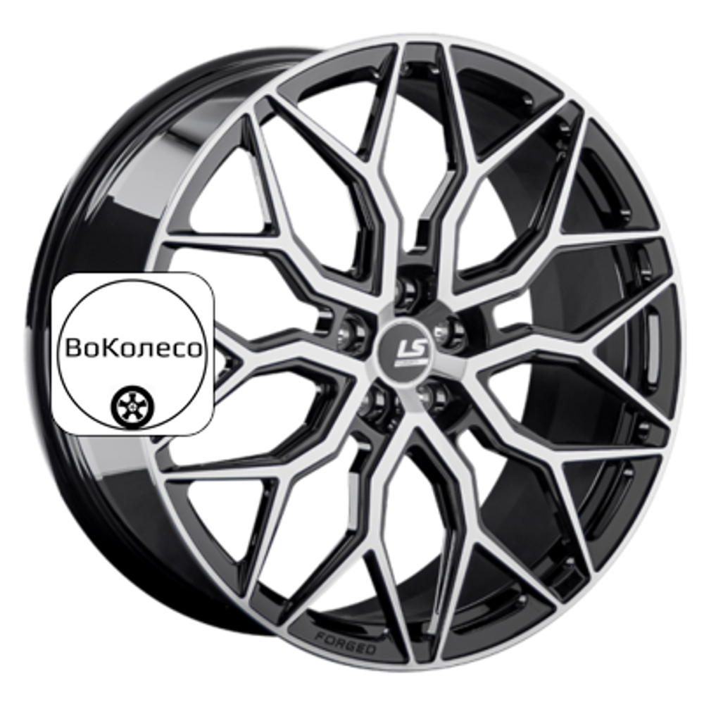 9,5x21/5x114,3 ET38 D67,1 LS FG13 BKF (конус, C570) LS Forged
