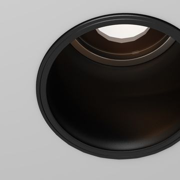 Потолочный светильник LED 10W 3000K O501DL-L10B3K чёрный Grit Maytoni